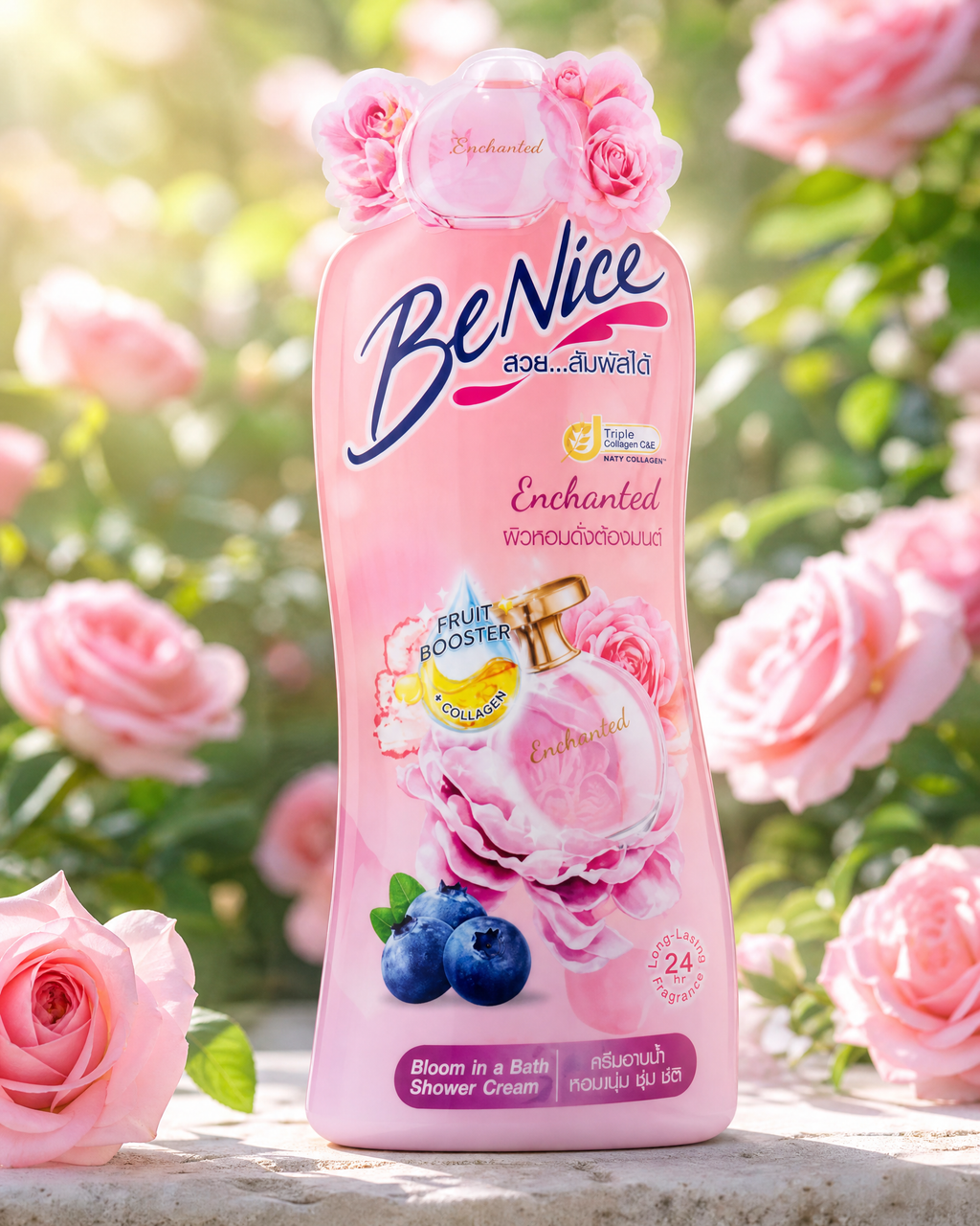 BeNice  Enchanted Bloom In A Bath Shower Cream 400ml