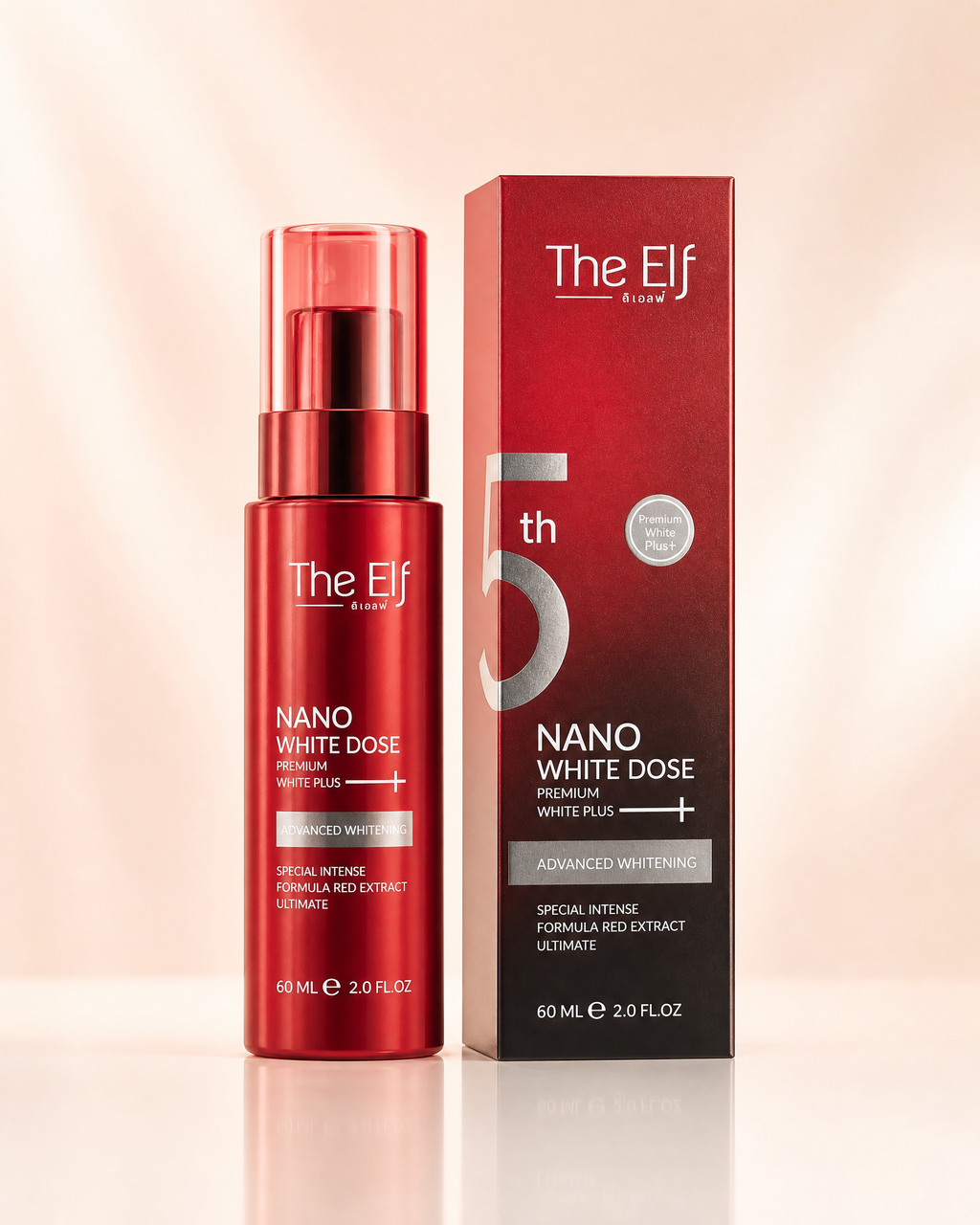 The Elf Nano White Dose Premium White Plus+ Advanced Whitening Serum — 60 ml