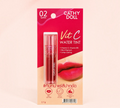 Thai Ranee Cathy Doll Vit C Water Tint in #02 Lychee, a rosy pink long-lasting lip tint with Vitamin C and B5.
