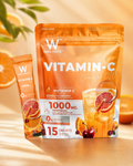 Wink White Vitamin-C Plus CoQ10 1000 mg – Double Technology Vitamin C Dietary Supplement 180g
