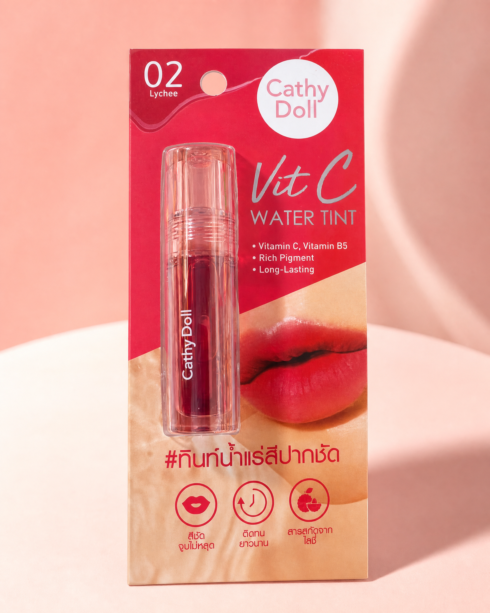 Cathy Doll Vit C Water Tint #02 Lychee — 2.7 g