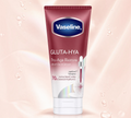 Thai Ranee Vaseline Gluta-Hya Pro-Age Restore serum burst lotion tube for radiant and firmer skin
