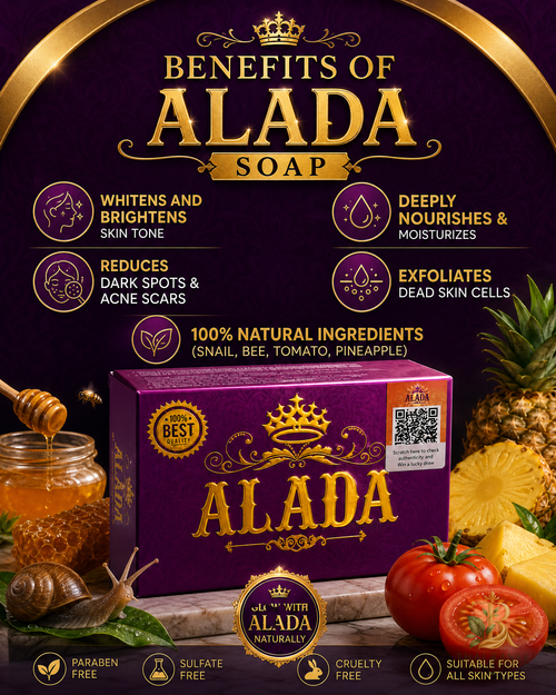 ALADA Instant Whitening Soap 160g
