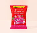 Thai Ranee Jula’s Herb Watermelon Aura Soap sachet with micellar water for facial and body cleansing