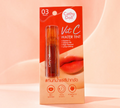Thai Ranee Cathy Doll Vit C Water Tint in #03 Peach shade, a long-lasting coral-peach lip tint in blister packaging.
