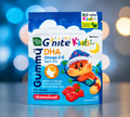 Thai Ranee HandyHerb G'nite Kids strawberry DHA omega 3-6 gummy supplement pouch with cute cartoon character