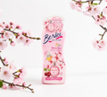 Thai Ranee Be Nice Blossom Bloom shower cream in a 400ml pink bottle with cherry and floral blossom design