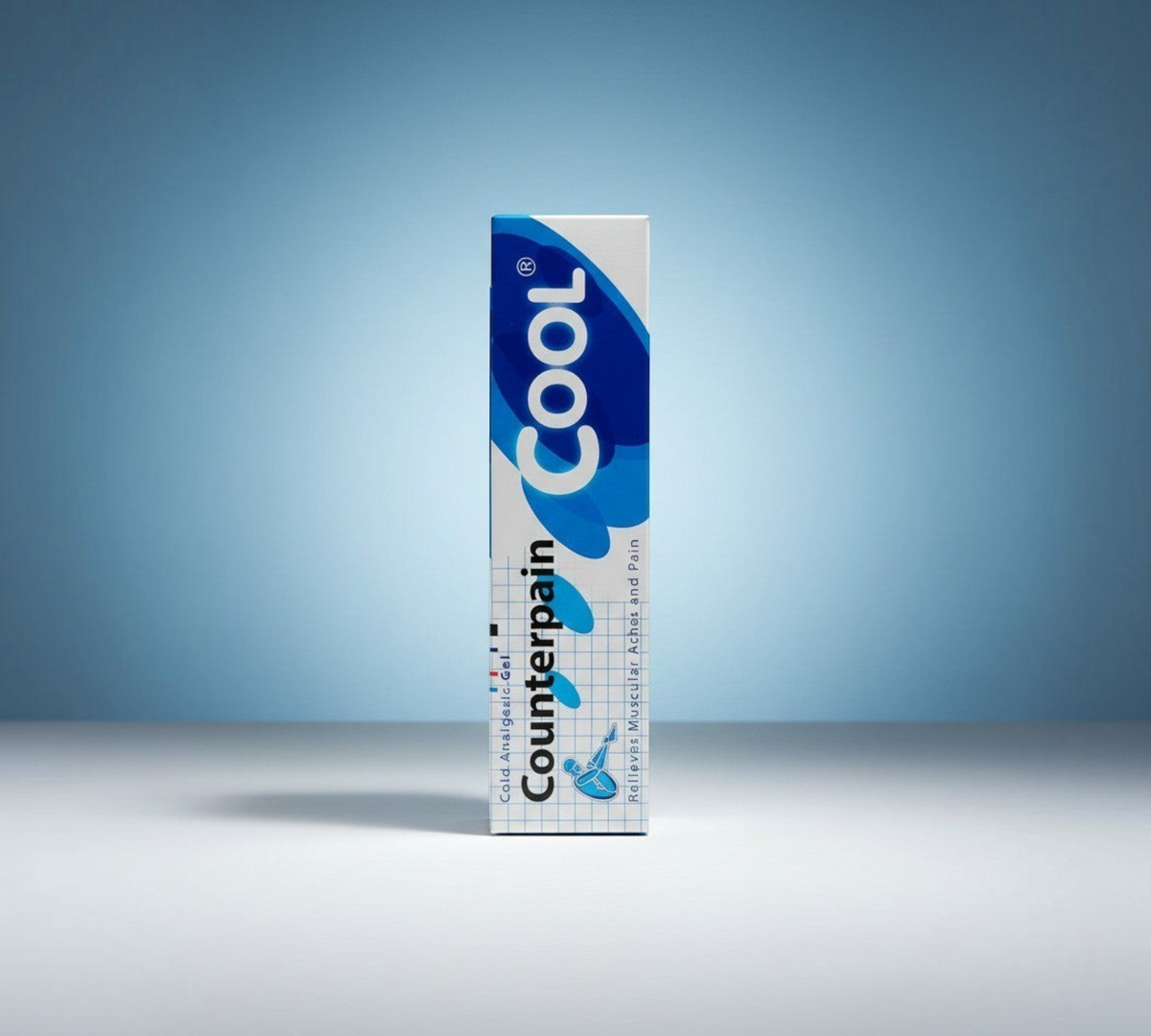 Thai Ranee Counterpain Cool Analgesic Gel tube for fast muscle pain relief and post-workout recovery
