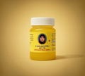 Thai Ranee Fatima Balm Phlai Formula herbal relief balm in a yellow jar for soothing muscle aches and tension.