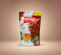 Thai Ranee FITNE herbal infusion tea bag pouch with original flavor, featuring senna leaves and a cup of tea.