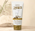 Thai Ranee Made in Nature goat milk facial foam cleanser with Co-Q10 in a white tube with gold cap