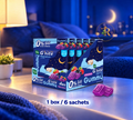 Thai Ranee Handy Herb G'nite sugar-free magnesium gummies with reishi and chamomile in a box of 6 sachets