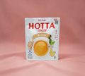 Thai Ranee HOTTA 100% instant ginger drink sachet, a sugar-free herbal infusion for wellness and digestion.