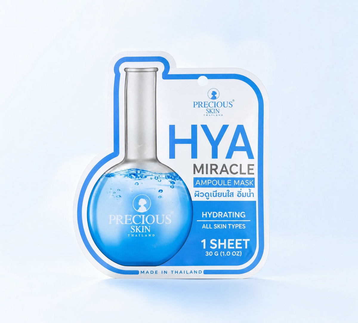 Thai Ranee Precious Skin HYA Miracle Ampoule Mask 30g sheet mask for deep hydration and all skin types