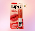 Thai Ranee Lipit. by Nisamanee Tint Me Healthy Lip Balm in #02 Watermelon, a nourishing and brightening tinted balm.