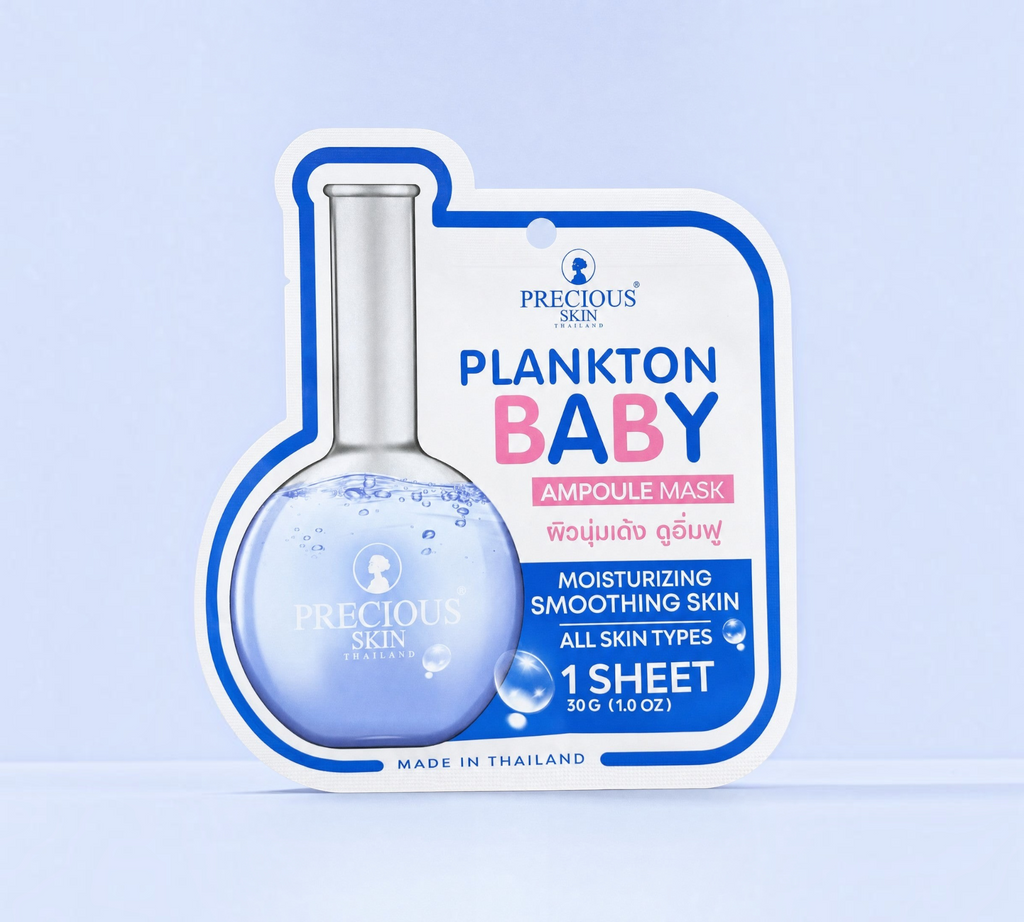 Thai Ranee Precious Skin Thailand Plankton Baby Ampoule Mask single sheet for moisturizing and smoothing all skin types