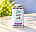 Thai Ranee Snake Brand Prickly Heat Cooling Powder in French Lavender scent in a white metal canister